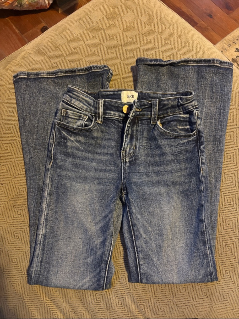 BKE Women's Medium Blue Bootcut Jeans